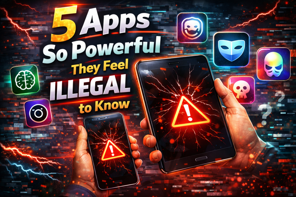5 Apps So Powerful They Feel Illegal to Know