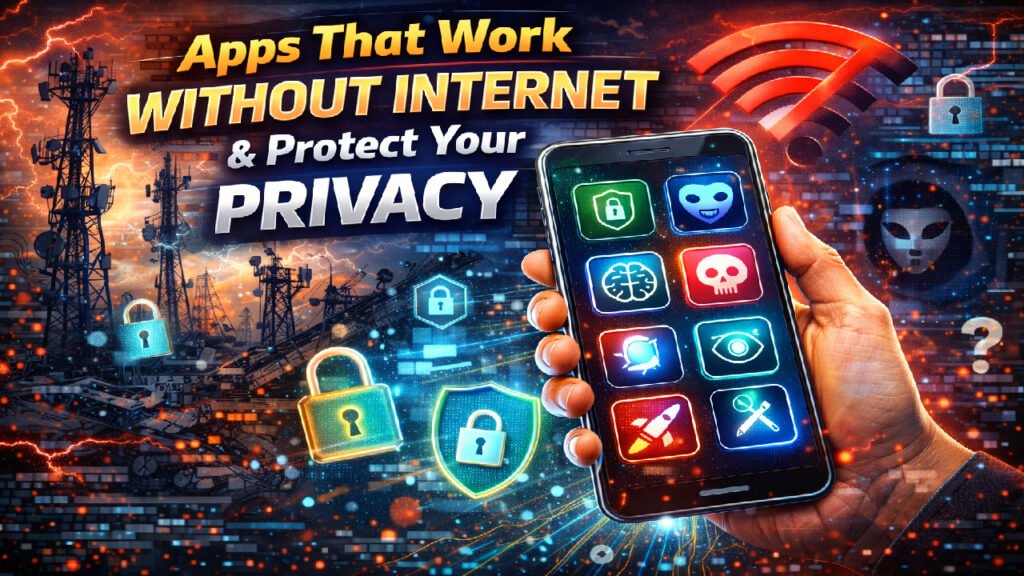 Apps That Work Without Internet & Protect Your Privacy