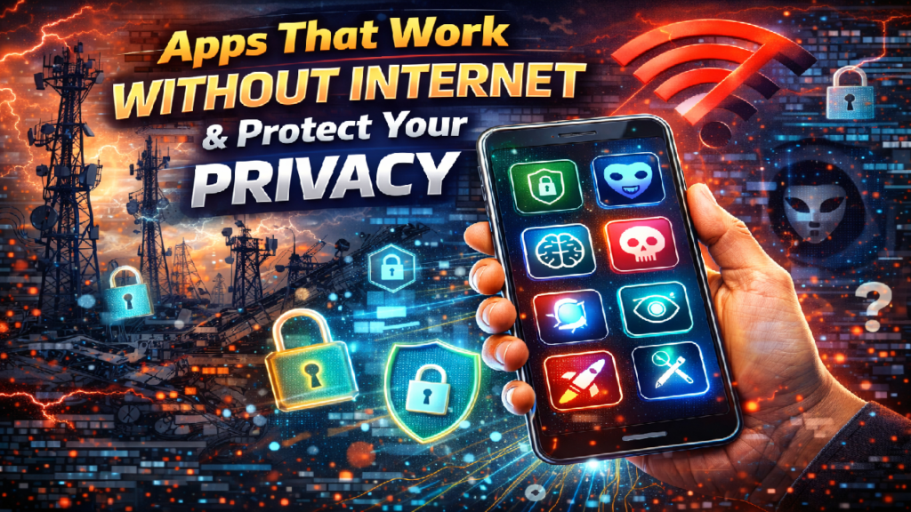 Apps That Work Without Internet & Protect Your Privacy 2026