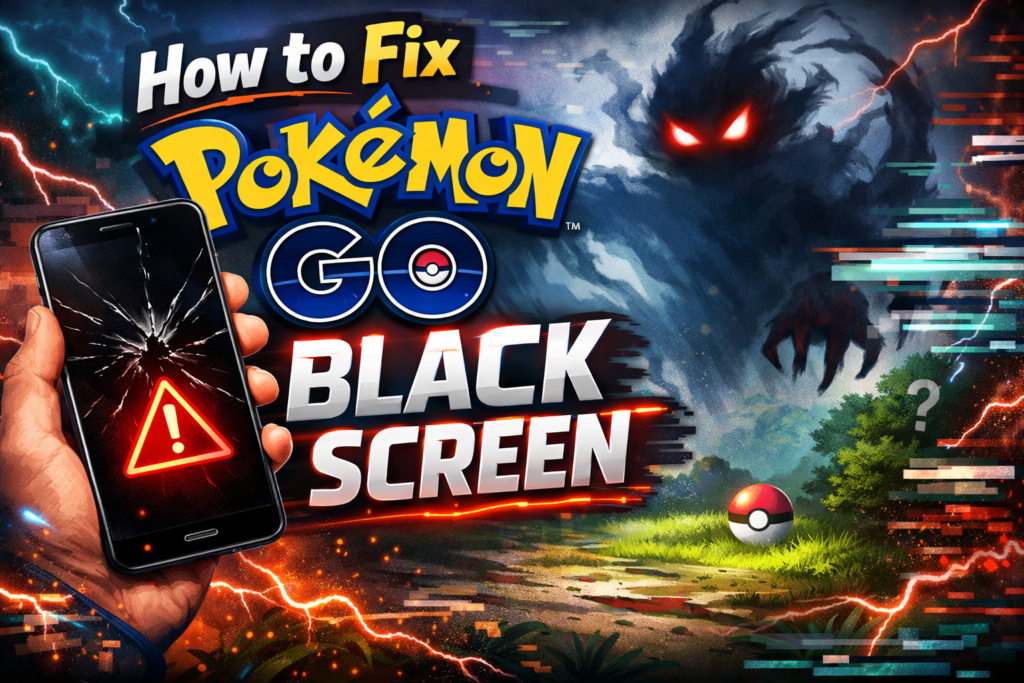 How to Fix Pokemon GO Black Screen